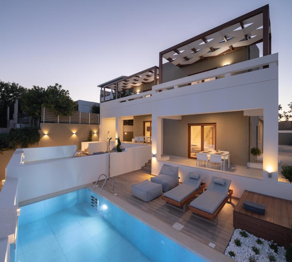 De Light Boutique Villas I II & III - Close To Rethymno, By Thinkvilla Atsipopoulo Exterior foto